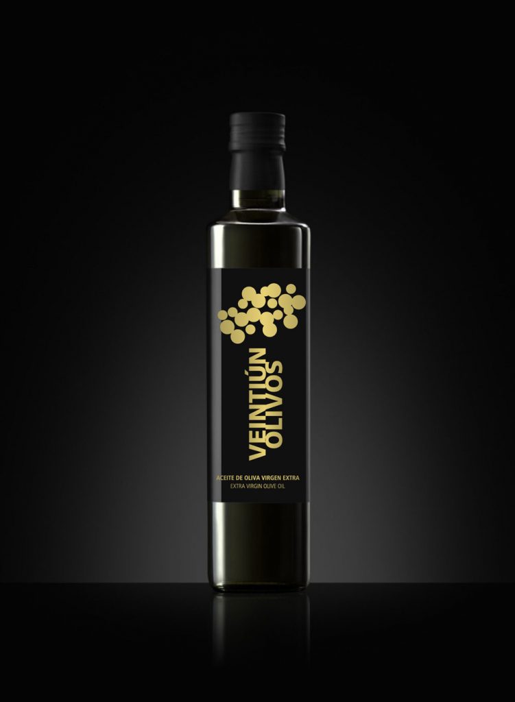 Diseño de etiquetas de aceite de oliva